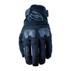 Rękawice EWP - CZARNE - S/8. Czarne rękawiczki damskie FIVE GLOVES, bez wzorów. Za 408.50 zł.