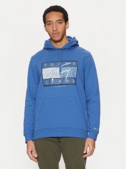 Tommy Jeans Bluza Dna Flag Twist DM0DM21100 Niebieski Regular Fit. Niebieskie bluzy męskie Tommy Jeans, m, bez wzorów, z bawełny, bez ramiączek, bez kaptura. Za 249.99 zł.