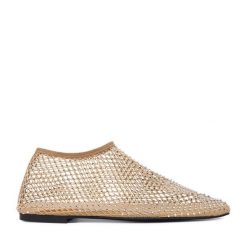 Baleriny Eva Minge. Brązowe balerinki damskie Eva Minge, bez wzorów, bez obcasa, bez zapięcia. Za 329.99 zł.