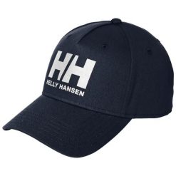 Czapka z daszkiem Helly Hansen Ball. Niebieskie czapki damskie Helly Hansen, bez wzorów, z bawełny, klasyczne. Za 188.50 zł.