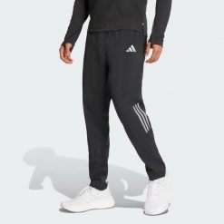 Spodnie adi365 Iconic/// Astro Running. Czarne spodnie sportowe męskie Adidas, bez wzorów, do biegania, climacool (adidas). Za 299.00 zł.