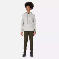 Damska Bluza Z Kapturem Hartside. Białe bluzy damskie Regatta, xl, bez wzorów, z elastanu, eleganckie, bez ramiączek, z kapturem. Za 80.99 zł.