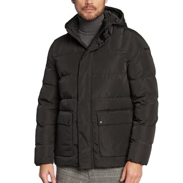 Kurtka GEOX MHILSTONE SHORT JKT Czarny. Czarne kurtki męskie Geox, bez wzorów, z tkaniny, bez kaptura. Za 516.99 zł.