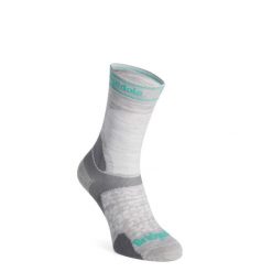 Skarpety biegowe damskie Bridgedale Trail Run Ultralight Zero Merino Sport Boot. Szare skarpetki damskie Bridgedale, bez wzorów. Za 86.89 zł.