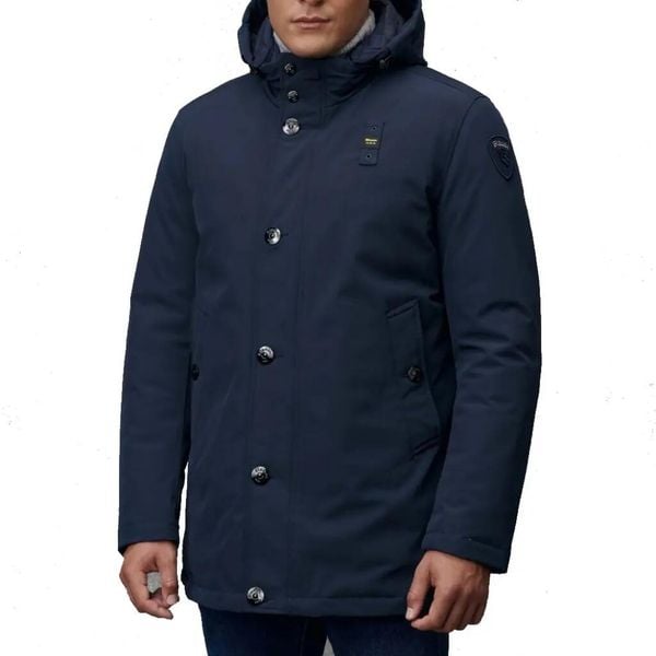 Kurtka BLAUER CHESTER Niebieski. Niebieskie kurtki męskie Blauer, m, bez wzorów, z tkaniny, bez kaptura. Za 1,147.99 zł.