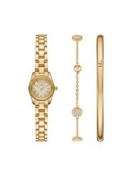 Michael Kors Zestaw zegarek i bransoletka Lexington Set MK4944SET Złoty. Żółte, analogowe zegarki damskie Michael Kors, złote. Za 1,689.00 zł.
