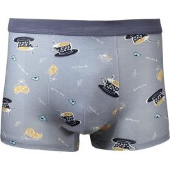Bokserki Obcisłe, Szare w Kawę, Ciasteczka, Przerwa, Bawełniane, Majtki z Elastanem -ALTIES. Szare bokserki męskie Alties, bez wzorów, z bawełny. Za 35.00 zł.