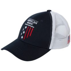 Czapka Trucker Helly Hansen AM. Niebieskie czapki damskie Helly Hansen, na lato, bez wzorów. Za 180.00 zł.