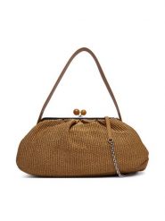 Weekend Max Mara Torebka 2615511095650 Pomarańczowy. Brązowe torebki wizytowe damskie Weekend Max Mara, bez wzorów, z syntetyku, bez dodatków. Za 1,739.00 zł.