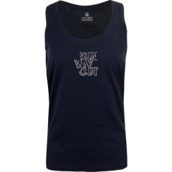 Glemo DPT Chloe damski top – Navy. Niebieskie topy damskie WOMEN'S BEST, s, bez wzorów, z bawełny, sportowe, bez kołnierzyka, bez ramiączek. Za 143.99 zł.