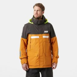 Kurtka Helly Hansen Pier 4.0. Brązowe kurtki męskie Helly Hansen, bez wzorów, sportowe, bez kaptura. Za 1,172.50 zł.