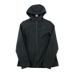 Second life - Kurtka polarowa damska czarna - Stan bardzo dobry. Czarne kurtki sportowe damskie The North Face, l, bez wzorów, z materiału, bez ramiączek, bez kaptura, trekkingowe. Za 186.06 zł.