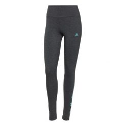 Legginsy damskie adidas Loungwear Essentials. Niebieskie legginsy damskie Adidas, bez wzorów. Za 59.90 zł.
