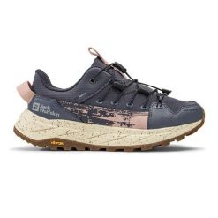 Buty turystyczne damskie Jack Wolfskin Terraquest Low. Niebieskie obuwie trekkingowe damskie Jack Wolfskin, bez zapięcia. Za 399.99 zł.