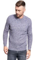 MĘSKI SWETER MUSTANG EMIL C STRUCTURE 1009135 1001. Swetry męskie Mustang, m, bez wzorów, bez kołnierzyka, bez ramiączek. W wyprzedaży za 69.99 zł.