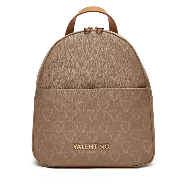 Plecak Valentino. Brązowe plecaki damskie Valentino, bez wzorów. Za 439.99 zł.