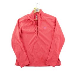Second life - Bluza polarowa damska Polaire 1/4 zip - Stan dobry. Brązowe bluzy damskie The North Face, l, bez wzorów, z jeansu, eleganckie, bez ramiączek, bez kaptura. Za 122.16 zł.