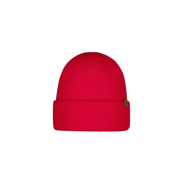 Czapka Barts Willes. Czerwone czapki damskie Barts, na zimę, bez wzorów, z materiału, eleganckie. Za 100.00 zł.