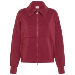 Bluza Deha Soft Touch Full Zip Sweatshirt Damskie. Czerwone bluzy damskie Deha, l, bez wzorów, z elastanu, bez ramiączek, bez kaptura. Za 523.99 zł.
