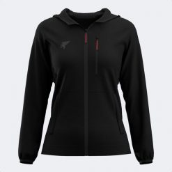 Damska bluza z kapturem zapinana na zamek Joma Mystic. Czarne bluzy damskie Joma, l, bez wzorów, z elastanu, klasyczne, bez ramiączek, z kapturem. Za 141.95 zł.