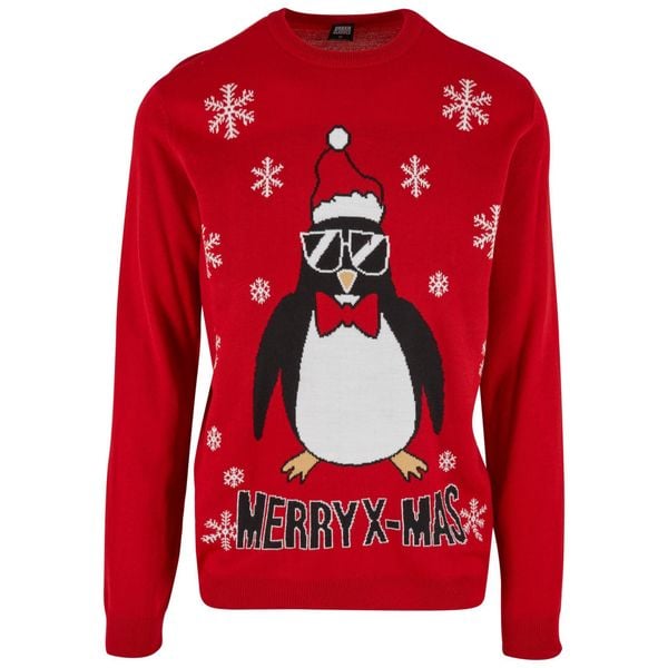 Bluza Urban Classics Christmas. Czerwone bluzy męskie Urban Classics, na zimę, m, bez wzorów, bez ramiączek, bez kaptura. Za 229.00 zł.