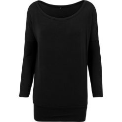 Damska Wiskozowa Bluza Z Długim Rękawem. Czarne bluzy damskie BUILD YOUR BRAND, s, bez wzorów, z wiskozy, bez ramiączek, bez kaptura. Za 89.99 zł.