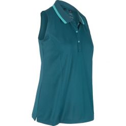 Top sportowy polo bonprix niebieskozielono-morski zielony. Koszulki sportowe damskie bonprix. Za 54.99 zł.