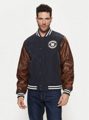 Guess Kurtka bomber M5RL19 WGU82 Kolorowy Regular Fit. Niebieskie kurtki męskie Guess, m, z aplikacjami, z syntetyku, bez kaptura. Za 529.99 zł.