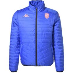 Kurtka Stade Français 2021/22 arseco. Niebieskie kurtki męskie Kappa, s, bez wzorów, z dresówki, sportowe, bez kaptura. W wyprzedaży za 237.50 zł.