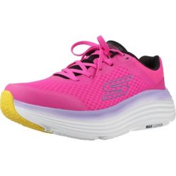 Buty SKECHERS MAX CUSHIONING ENDEAVOUR Rose. Czerwone obuwie sportowe damskie Skechers, bez wzorów, bez zapięcia, trekkingowe, Skechers Sport. Za 368.99 zł.