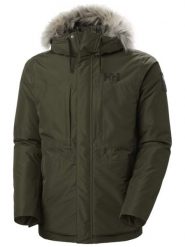 Kurtka zimowa Helly Hansen Coastal 3.0. Zielone kurtki męskie Helly Hansen, na zimę, l, bez wzorów, z futra, klasyczne, z kapturem. Za 1,225.15 zł.