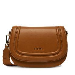 Torebka Badura. Brązowe listonoszki damskie Badura, bez wzorów, bez dodatków. Za 199.99 zł.