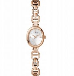 Zegarek damski Guess GW0982L3 CYRKONIE różowe złoto. Czerwone zegarki damskie Guess, złote. Za 749.00 zł.