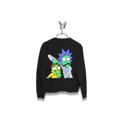 Bluza Toxic Rick i Morty Męska. Czarne bluzy damskie Failfake, m, bez wzorów, bez ramiączek, bez kaptura. Za 170.00 zł.