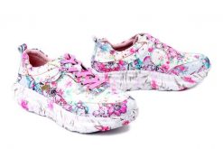 LAURA VITA 0007827 Sofiao 07 rose, półbuty damskie. Czerwone półbuty damskie Laura Vita, bez wzorów, bez obcasa, bez zapięcia. Za 474.90 zł.