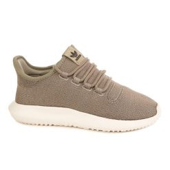 Trampki adidas Originals Tubular Shadow khaki. Szare trampki i tenisówki damskie Adidas, bez wzorów, z materiału, bez zapięcia. Za 324.99 zł.