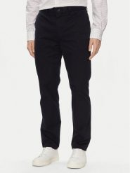 Tommy Hilfiger Chinosy Denton MW0MW25964 Granatowy Straight Fit. Niebieskie eleganckie spodnie męskie Tommy Hilfiger, bez wzorów, z bawełny. Za 399.99 zł.