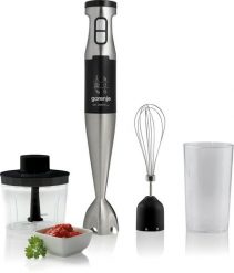 Blender Gorenje Gorenje Hand blender | HBX1000E | Hand Blender | 1000 W | Jar material Plastic | Jar capacity 0.5 L | Black. Czarne blendery Gorenje. Za 189.15 zł.