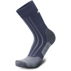 Skarpety trekkingowe męskie Meindl MT6 Men z wełną Merino. Niebieskie skarpety męskie MEINDL, bez wzorów, z wełny. Za 109.00 zł.