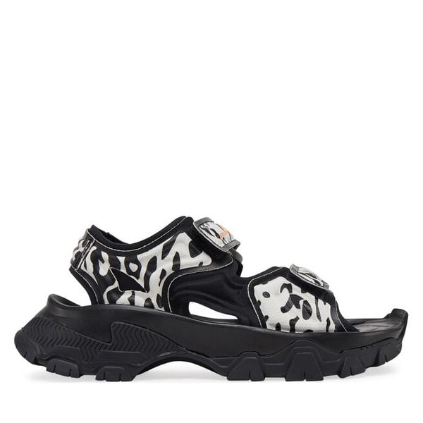 Sandały adidas. Białe sandały damskie Adidas, bez wzorów, bez obcasa, na płaskiej podeszwie, bez zapięcia. Za 690.99 zł.