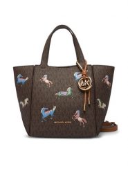 MICHAEL Michael Kors Torebka 30R6G9JT9U Brązowy. Brązowe shopperki damskie MICHAEL Michael Kors, bez wzorów, ze skóry, bez dodatków. Za 1,429.00 zł.