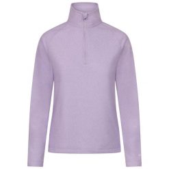 Trespass Meadows damska bluza mikropolarowa półgolf, półzamek, paski. Fioletowe bluzy damskie Trespass, s, bez wzorów, z polaru, klasyczne, bez ramiączek, bez kaptura. Za 83.65 zł.