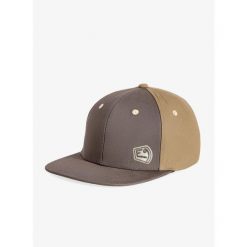 Czapka z daszkiem E9 Quarty - grey/sand. Niebieskie czapki damskie E9, bez wzorów. Za 118.99 zł.