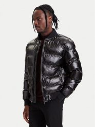 KARL LAGERFELD Kurtka zimowa 505026 564595 Czarny Regular Fit. Czarne kurtki męskie KARL LAGERFELD, na zimę, m, bez wzorów, z syntetyku, bez kaptura. Za 1,309.00 zł.