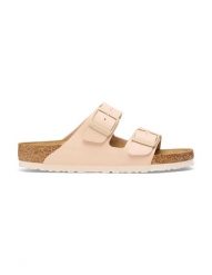 Sandały Birkenstock Arizona BF. Brązowe sandały męskie Birkenstock, bez wzorów, ze skóry, bez zapięcia. Za 377.75 zł.