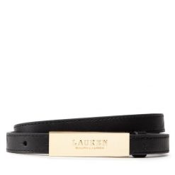 Pasek Damski LAUREN RALPH LAUREN. Czarne paski damskie Lauren Ralph Lauren, bez wzorów. Za 219.99 zł.