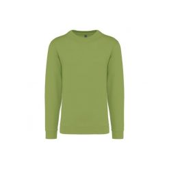 Bluza z okrągłym dekoltem Kariban. Zielone bluzy damskie KARIBAN, xl, bez wzorów, z bawełny, klasyczne, bez ramiączek, bez kaptura. Za 128.50 zł.