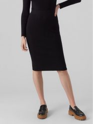 Vero Moda Spódnica ołówkowa 10290677 Czarny Slim Fit. Czarne spódnice damskie Vero Moda, s, bez wzorów, z syntetyku, ołówkowe. Za 149.99 zł.