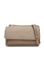 MICHAEL Michael Kors Torebka 30R5GC7L3V Beżowy. Brązowe torebki wizytowe damskie MICHAEL Michael Kors, bez wzorów, ze skóry, bez dodatków. Za 1,099.00 zł.
