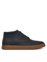 Clarks Trzewiki Lydford Mid 26320323 Czarny. Czarne botki męskie Clarks, bez wzorów, ze skóry, bez obcasa, bez zapięcia. Za 439.99 zł.